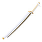 Demon Slayer - Zenitsu Agatsuma Yellow Nichirin Display (Straight Blade) Katana