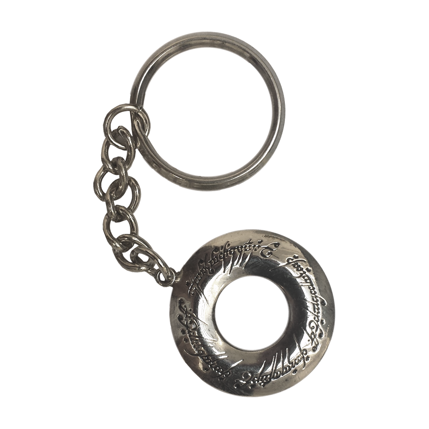 Lord Of The Rings - One Ring Elven Script Keychain