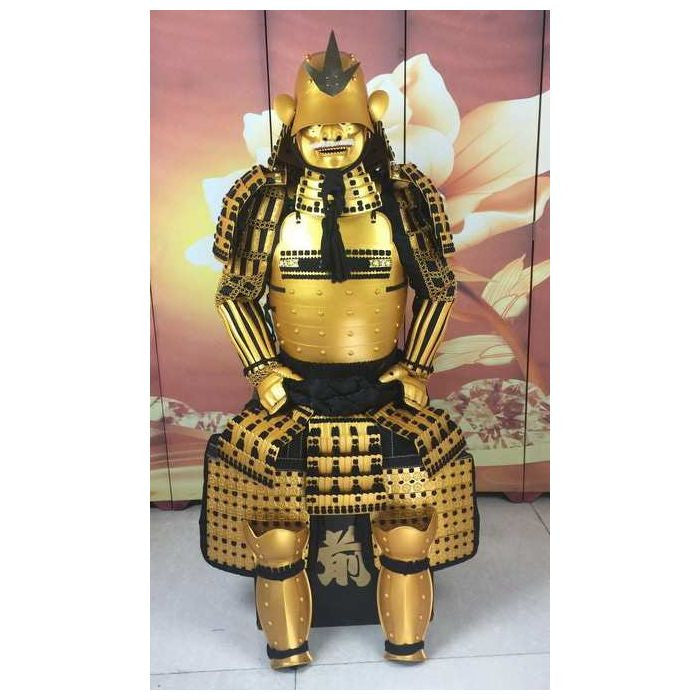 Full Size Japanese Samurai Armour In Gold