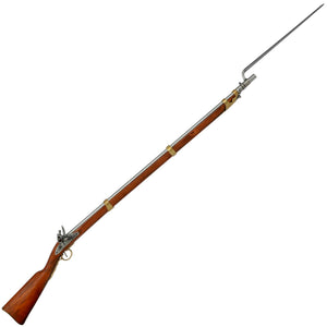 Napoleonic Flintlock Rifle with Bayonet - France 1806