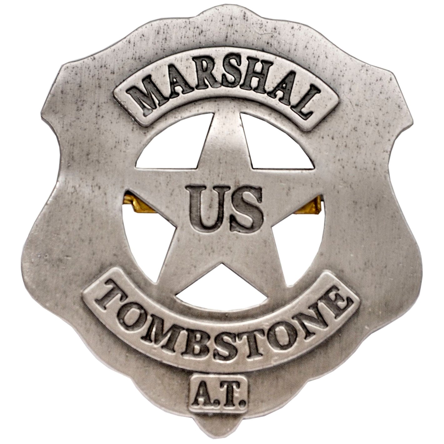 U.S. Marshal Tombstone Badge