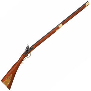 Davy Crockett Kentucky Flintlock Carbine - USA 19th Century