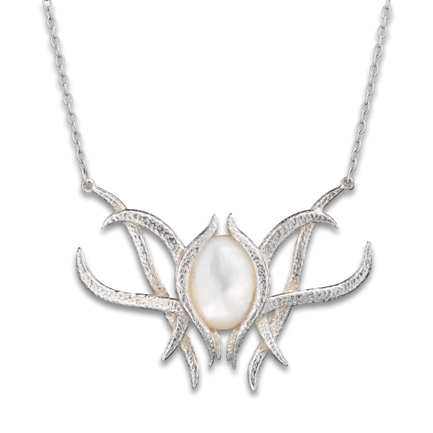 The Hobbit - Officially Licensed Galadriel's Brooch Pendant - Sterling Silver