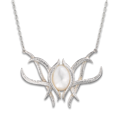 The Hobbit - Officially Licensed Galadriel's Brooch Pendant - Sterling Silver