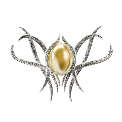 The Hobbit - Officially Licensed Galadriel's Brooch (Silver Plated)