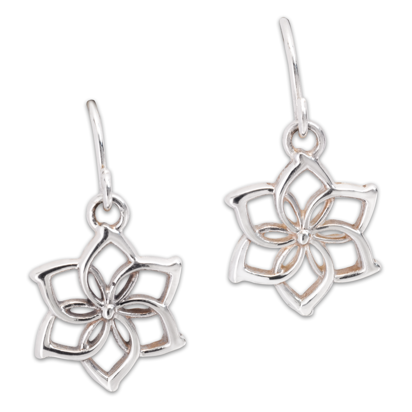 The Hobbit - Galadriel Flower Sterling Silver Earrings