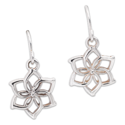 The Hobbit - Galadriel Flower Sterling Silver Earrings