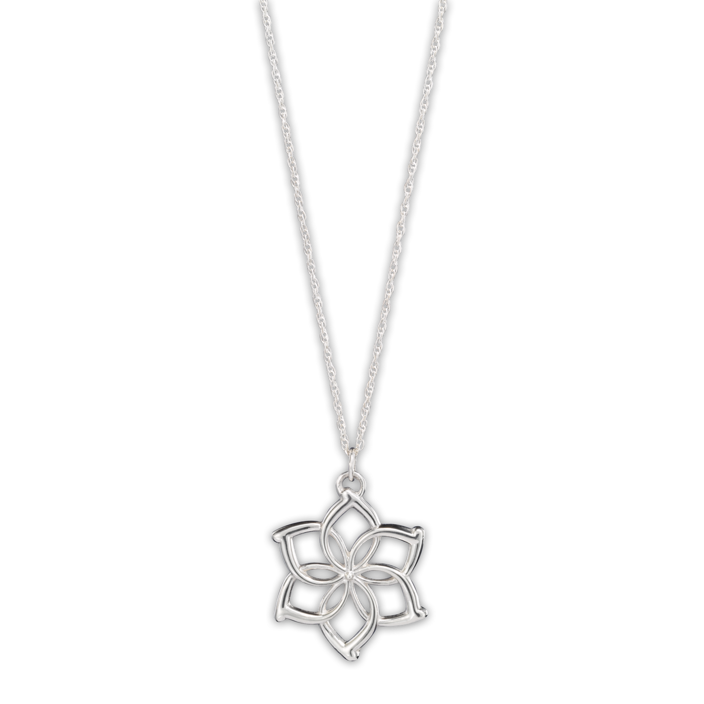 The Hobbit - Galadriel Flower Sterling Silver Necklace