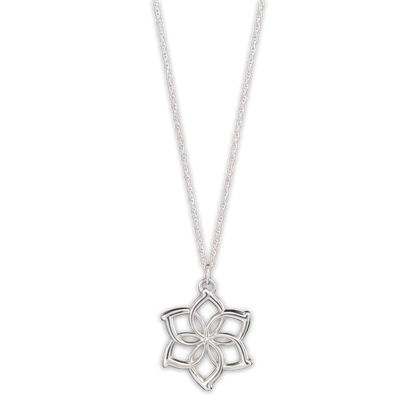 The Hobbit - Galadriel Flower Sterling Silver Necklace
