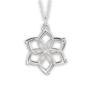 The Hobbit - Galadriel Flower Sterling Silver Necklace