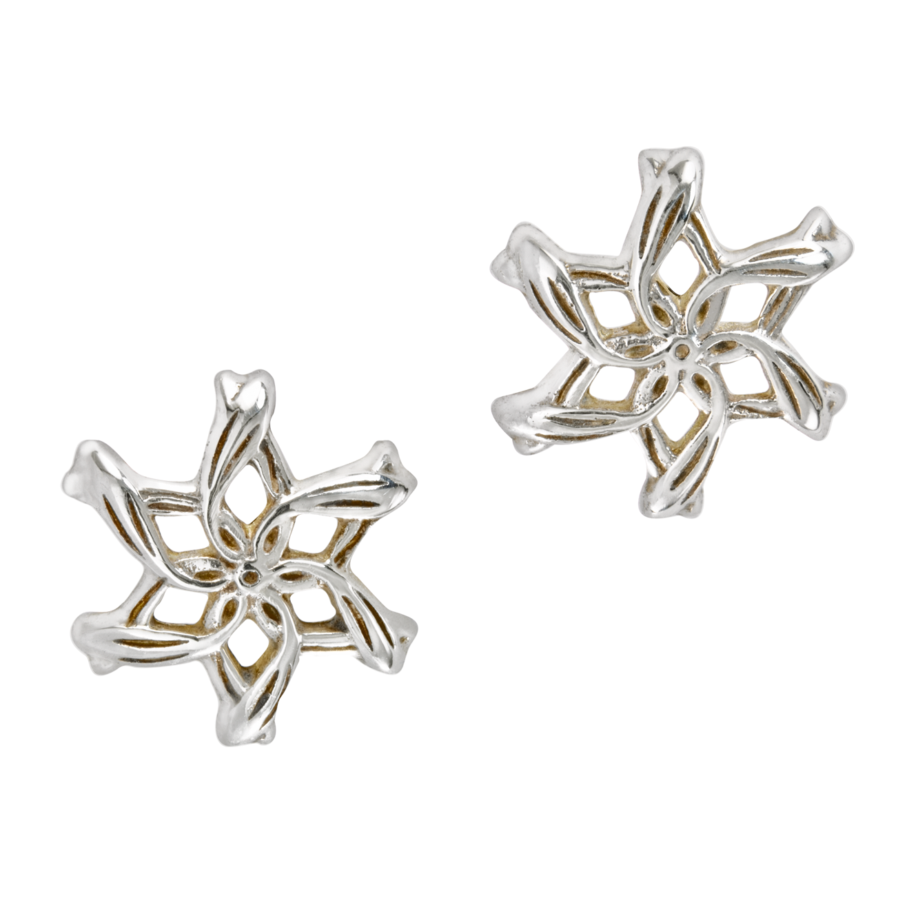 The Hobbit - Galadriel Ring Earrings in Sterling Silver