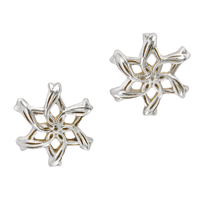 The Hobbit - Galadriel Ring Earrings in Sterling Silver