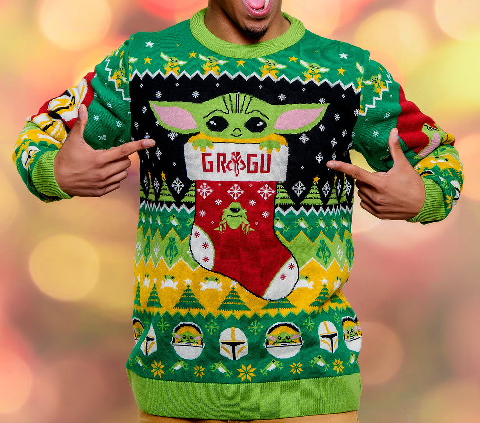 Star Wars Baby Yoda Christmas Jumper