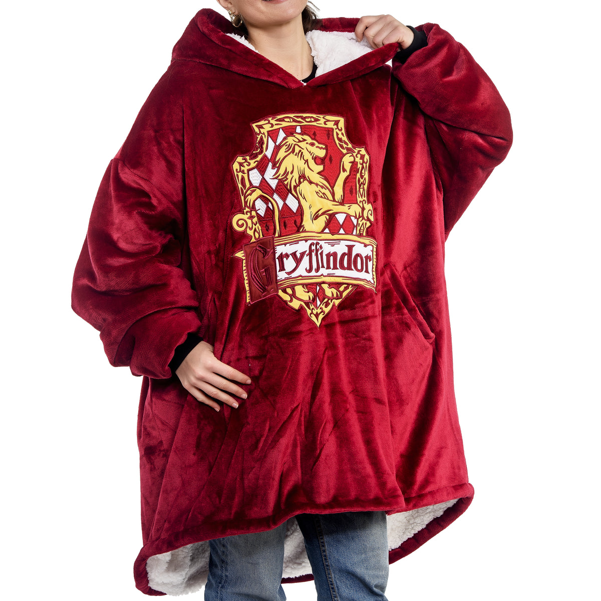Harry Potter: Gryffindor Oversized Hoodie Blanket