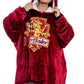 Harry Potter: Gryffindor Oversized Hoodie Blanket