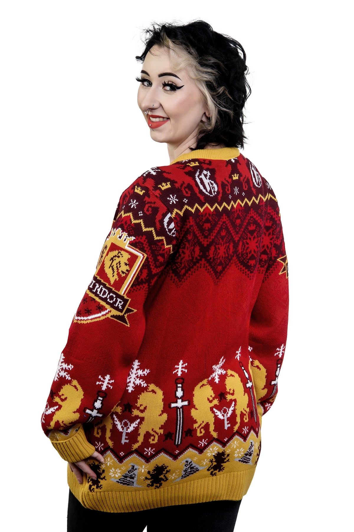 Gryffindor House Crest Christmas Jumper