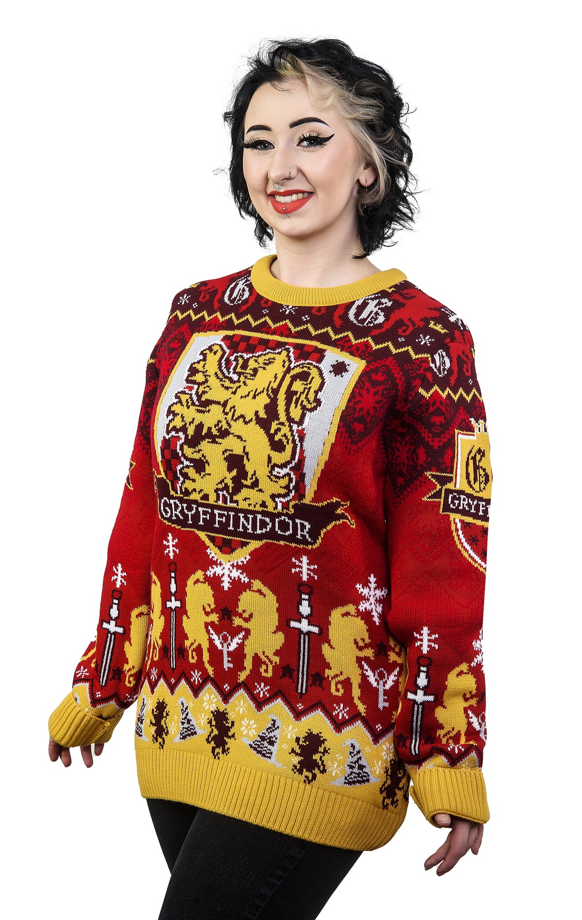 Gryffindor House Crest Christmas Jumper