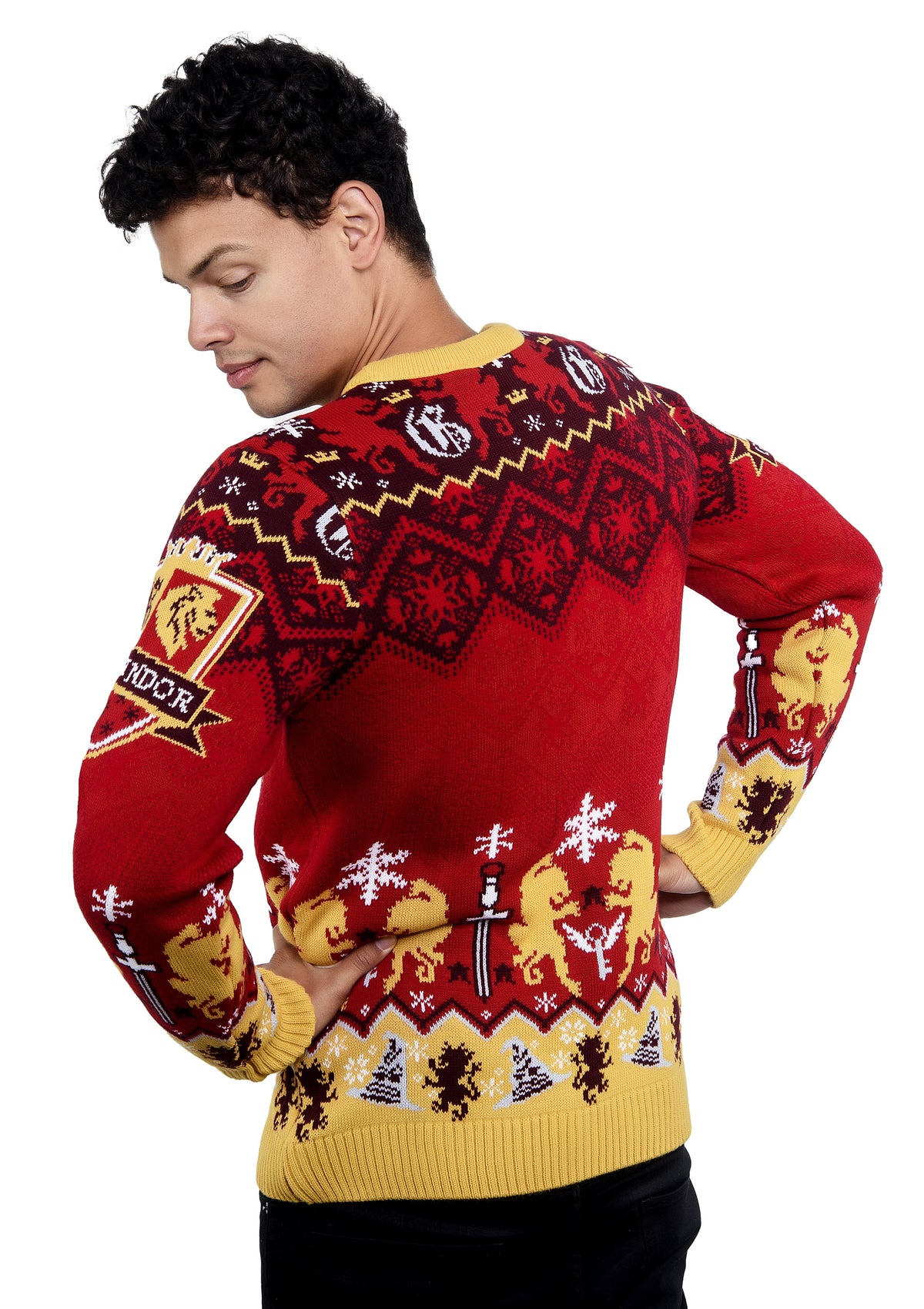 Gryffindor House Crest Christmas Jumper