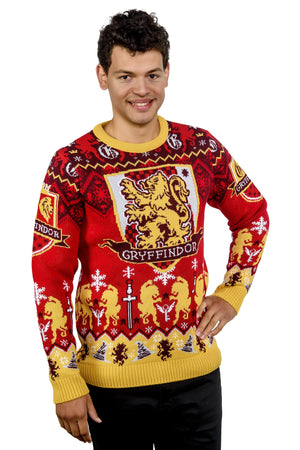 Gryffindor House Crest Christmas Jumper