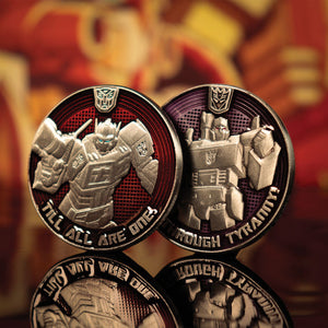 Transformers G1 – Official Autobots vs Decepticons Limited Edition Coin