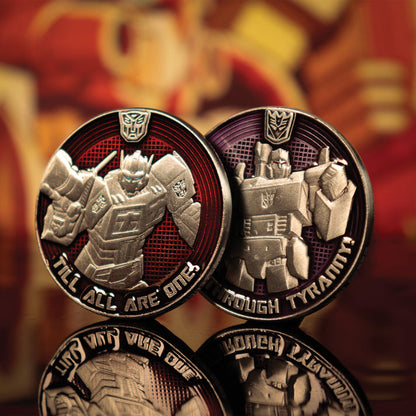 Transformers G1 – Official Autobots vs Decepticons Limited Edition Coin