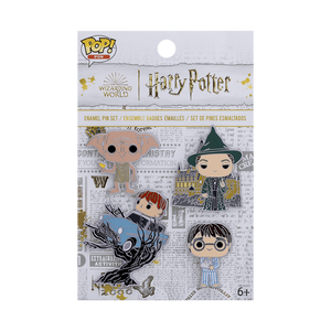 Harry Potter – Chamber of Secrets Anniversary Pop! Enamel Pin 4-Pack