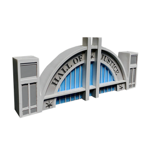 Factory Entertainment DC Comics Hall of Justice Scaled Prop Replica
