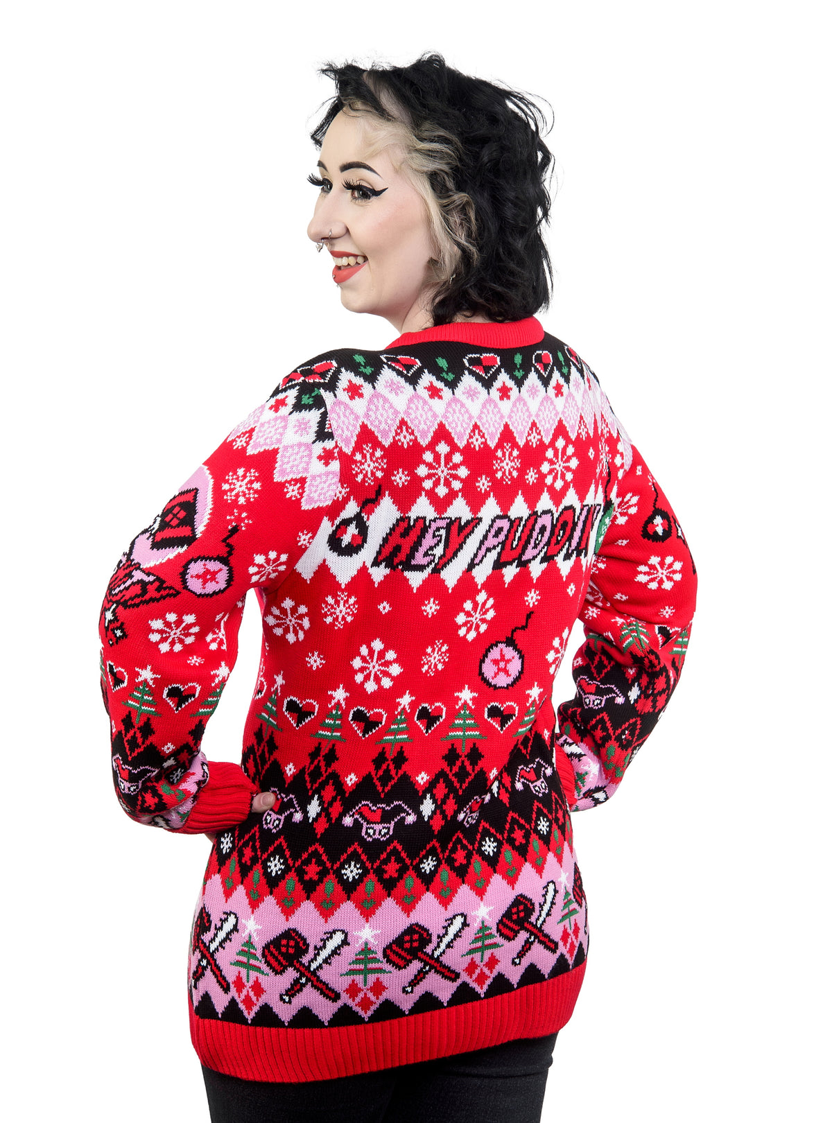 Harley Quinn: Hey Puddin Christmas Jumper