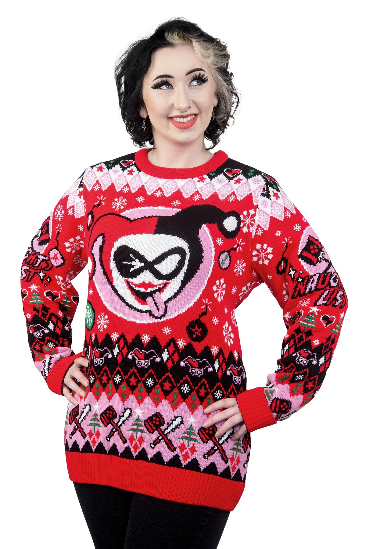 Harley Quinn: Hey Puddin Christmas Jumper