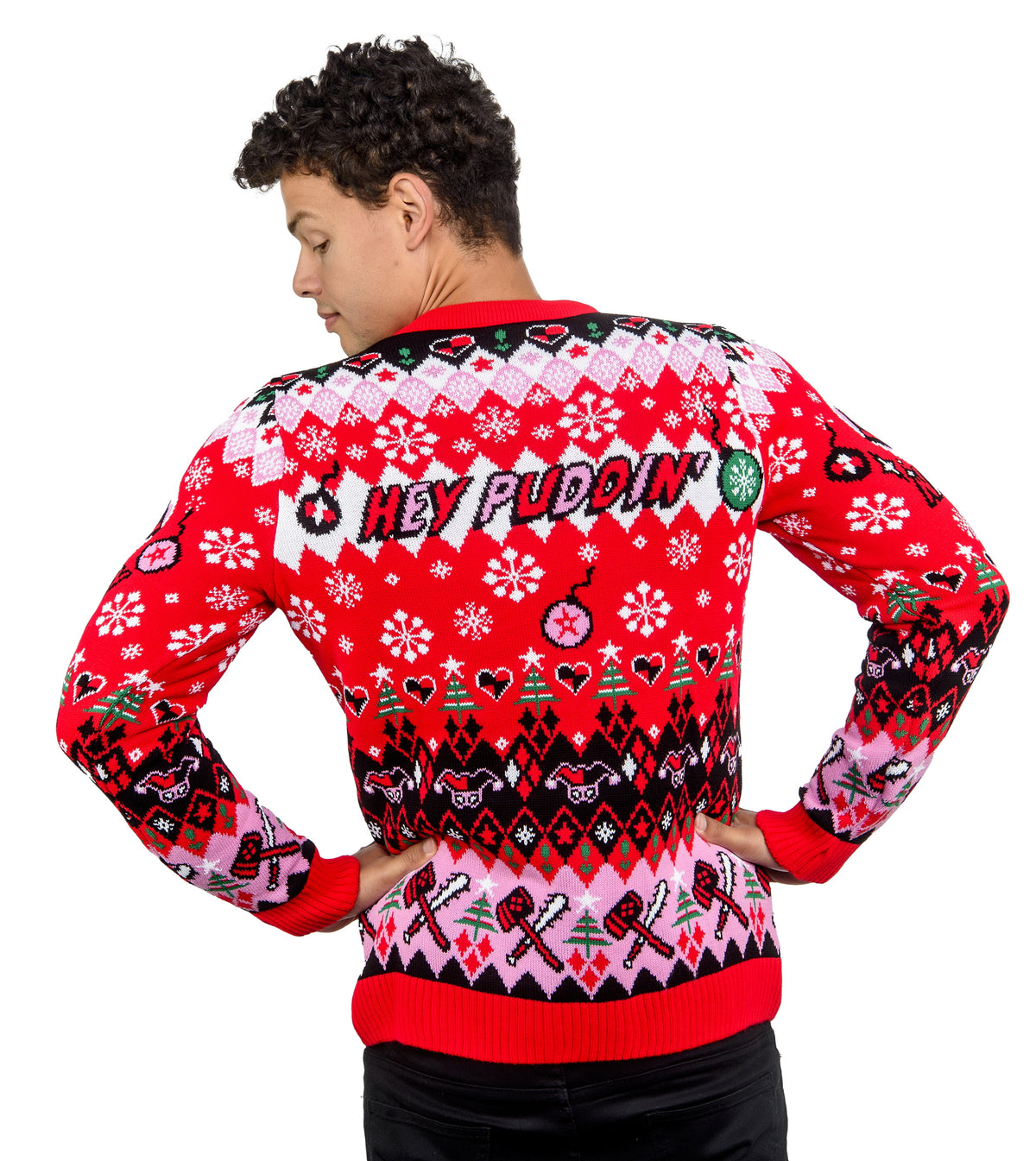 Harley Quinn: Hey Puddin Christmas Jumper