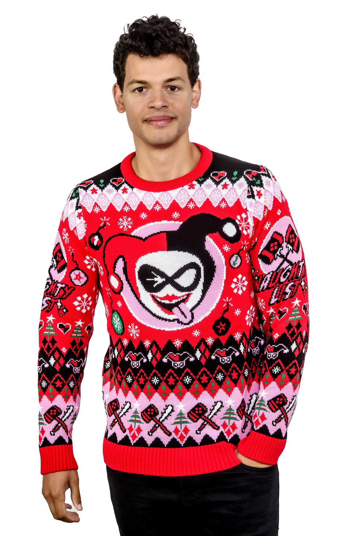 Harley Quinn: Hey Puddin Christmas Jumper