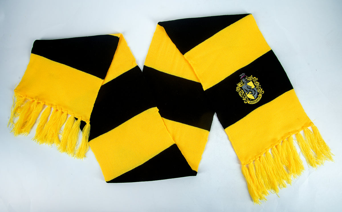 Harry Potter: Hufflepuff Bold Stripes Scarf (Boxed)