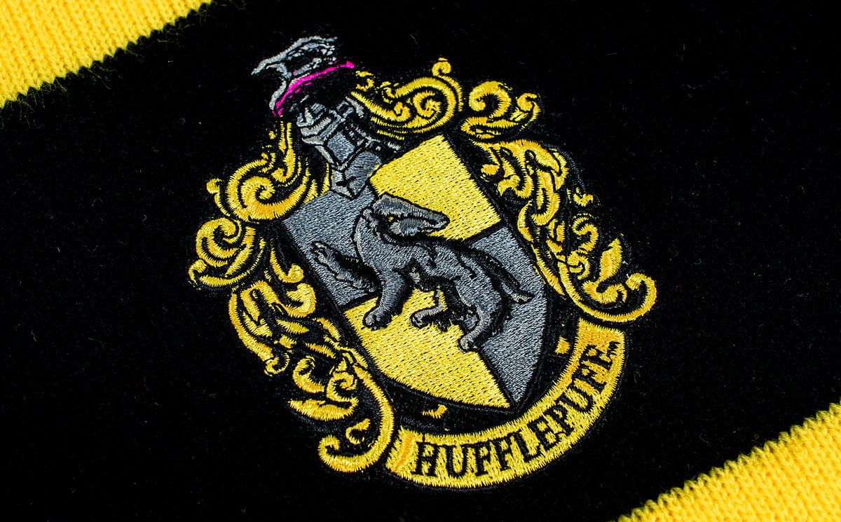 Harry Potter: Hufflepuff Bold Stripes Scarf (Boxed)