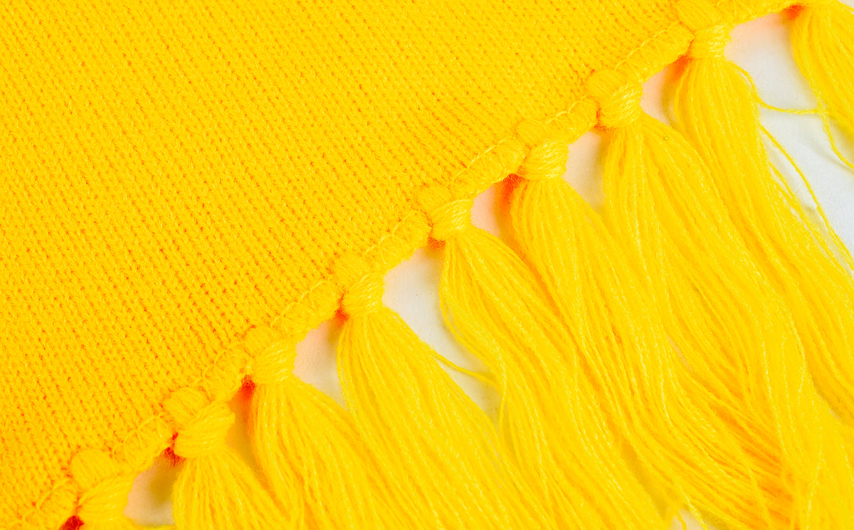 Harry Potter: Hufflepuff Bold Stripes Scarf (Hanger)