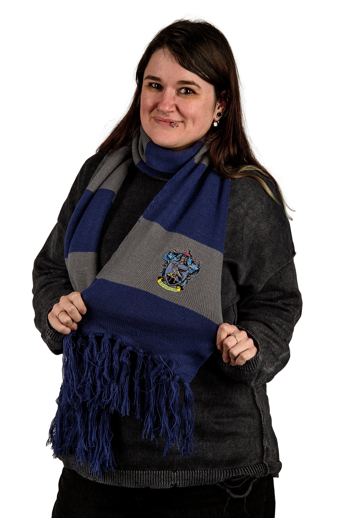 Harry Potter: Ravenclaw Bold Stripes Scarf (Hanger)