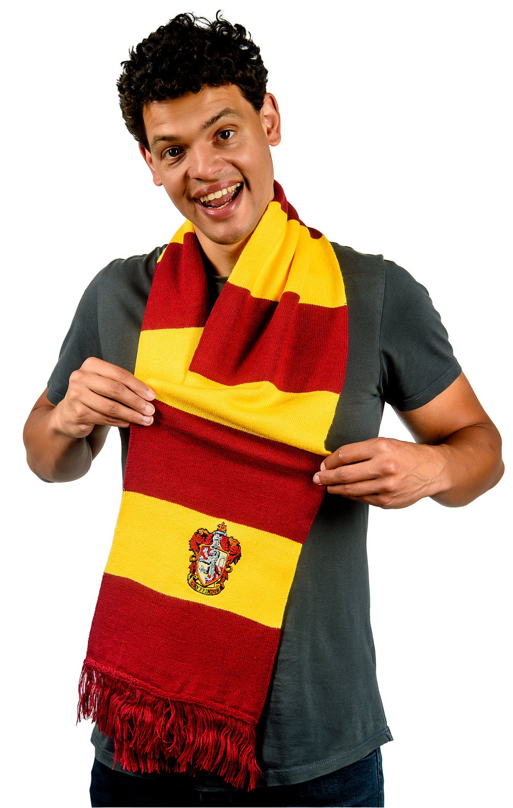 Harry Potter: Gryffindor Bold Stripes Scarf (No Hanger or Box)