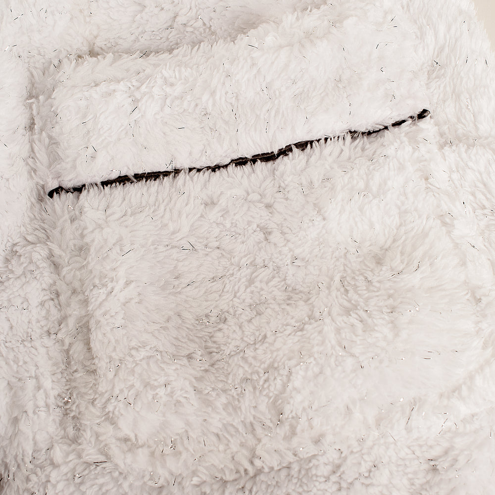 Harry Potter: Hedwig Ladies Sparkly Fleece Hoodless Robe