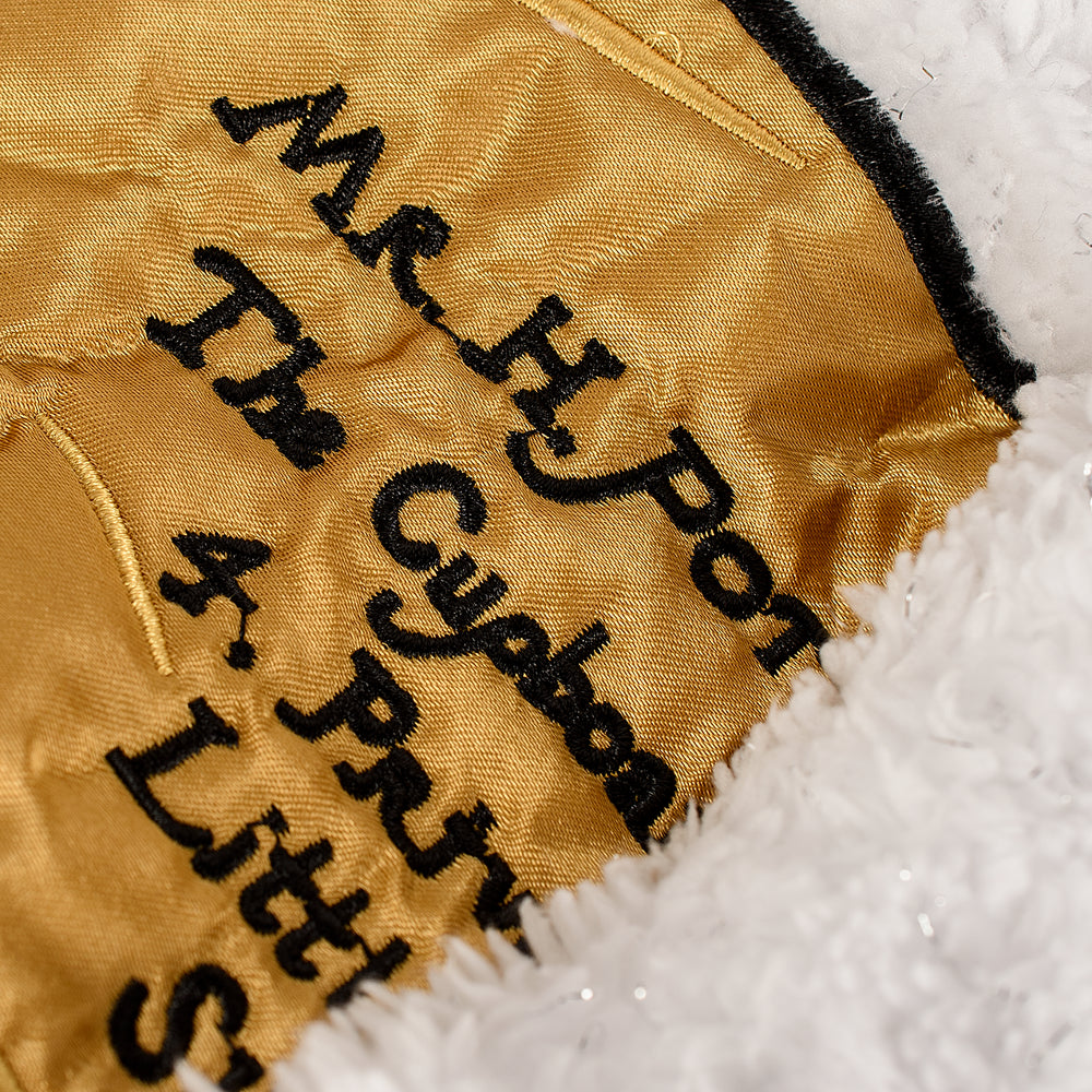 Harry Potter: Hedwig Ladies Sparkly Fleece Hoodless Robe