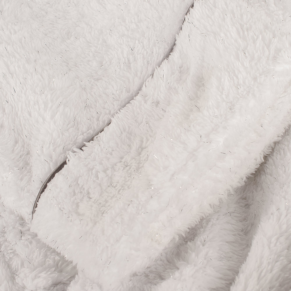Harry Potter: Hedwig Ladies Sparkly Fleece Hoodless Robe
