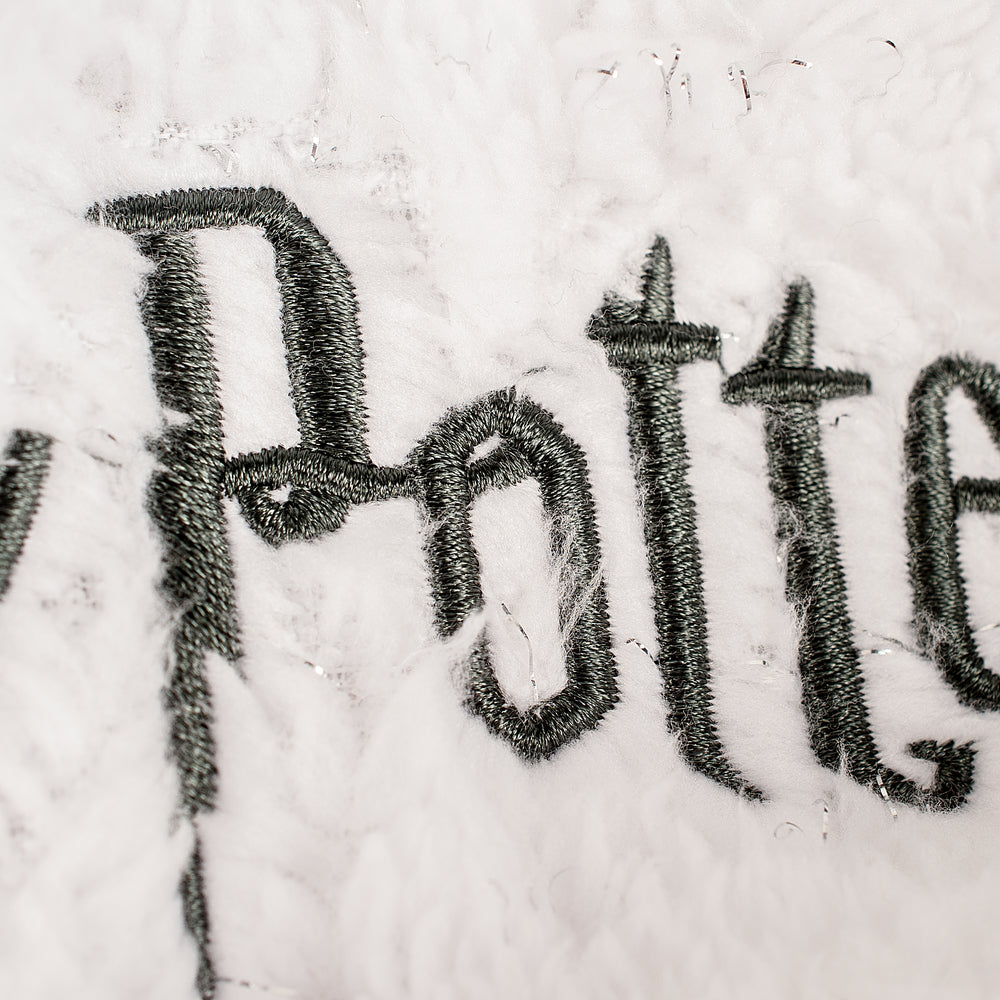 Harry Potter: Hedwig Ladies Sparkly Fleece Hoodless Robe