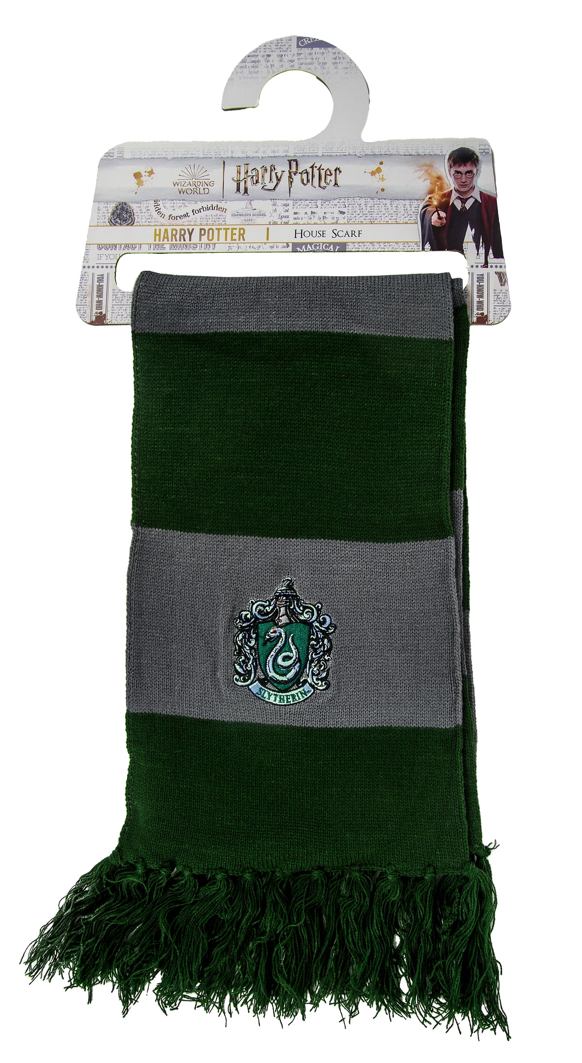 Harry Potter: Slytherin Bold Stripes Scarf (Hanger)