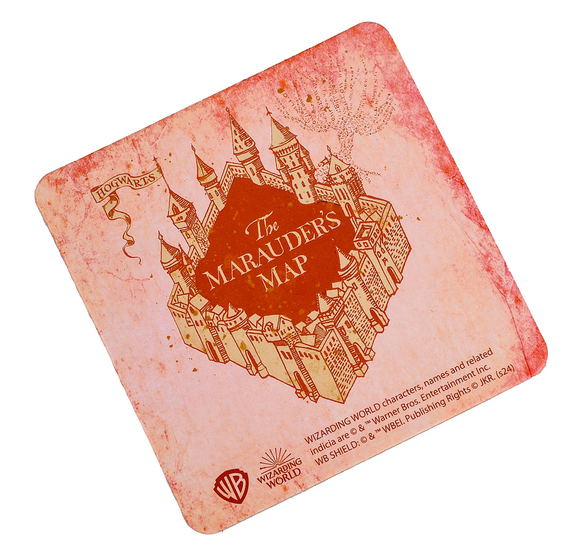 Harry Potter: Marauder's Map Heat Changing Coasters (4pcs)