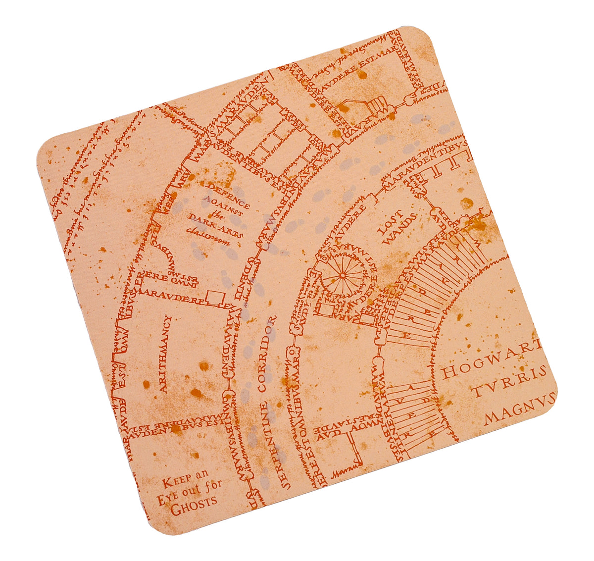 Harry Potter: Marauder's Map Heat Changing Coasters (4pcs)