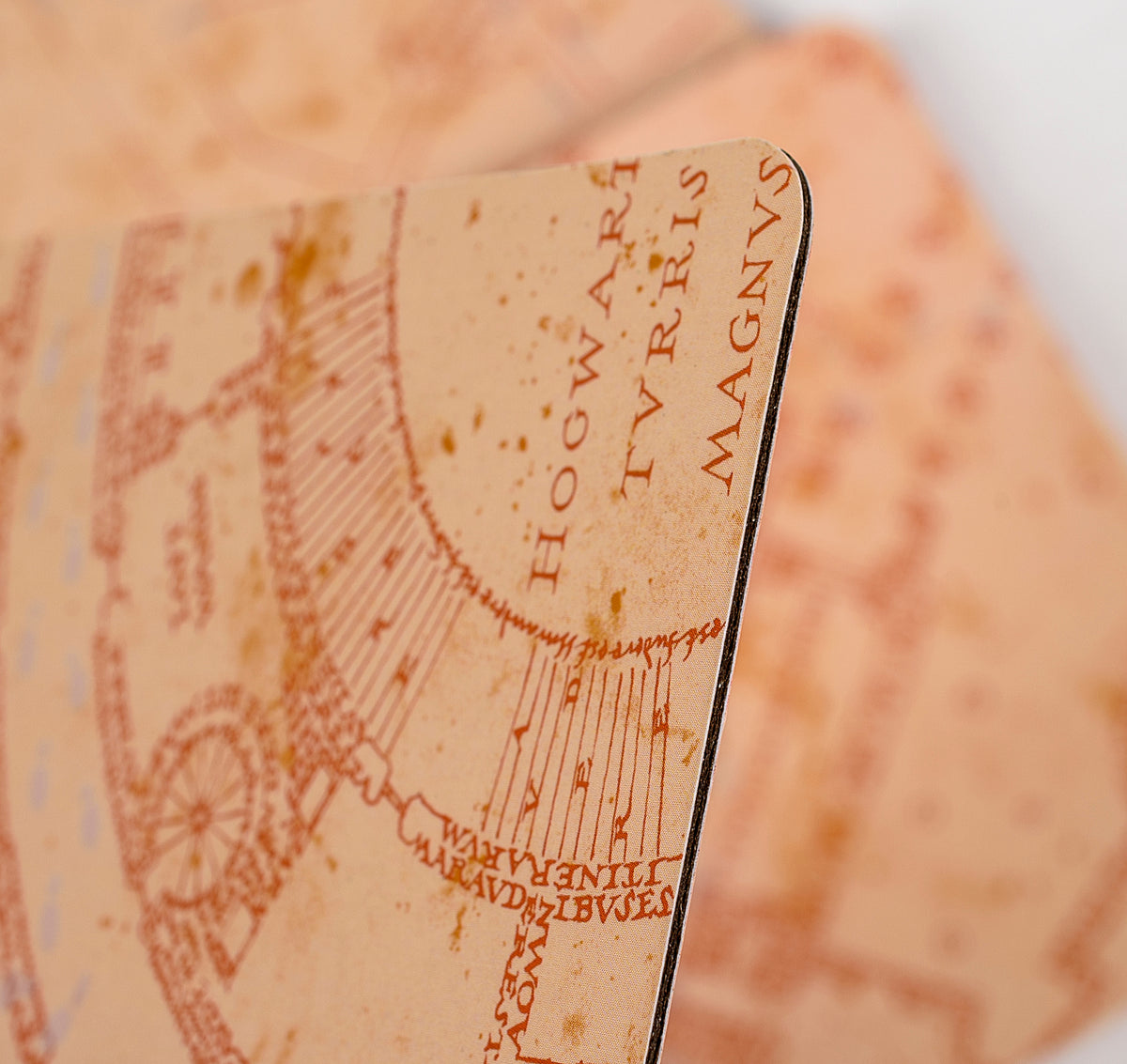 Harry Potter: Marauder's Map Heat Changing Coasters (4pcs)