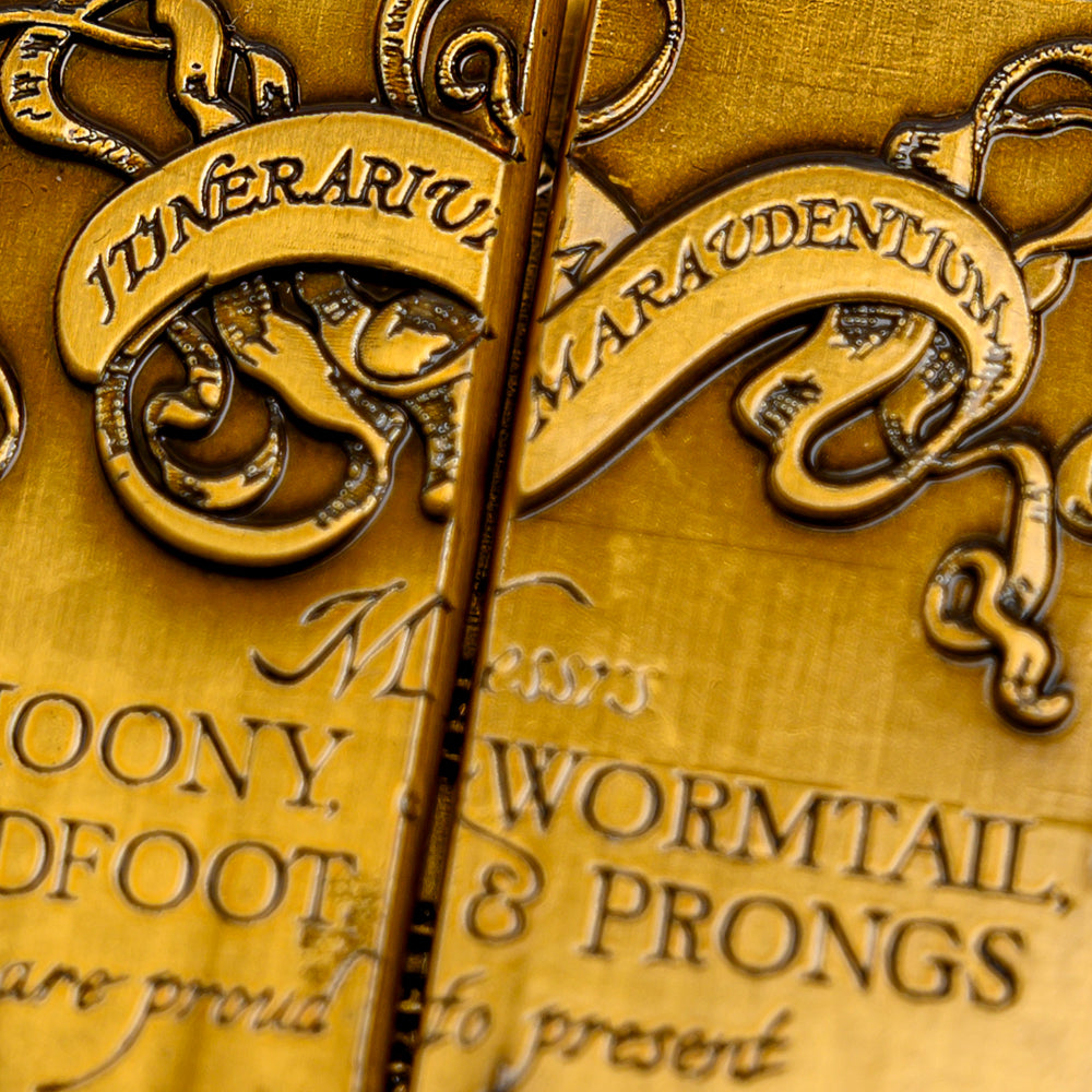 Harry Potter: Collector's Metal Marauder's Map