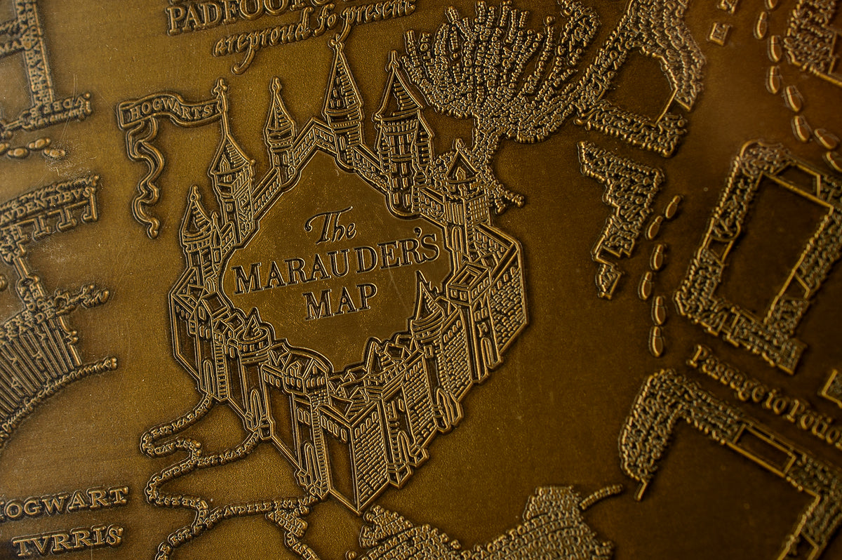 Harry Potter: Marauder's Map Metal Map