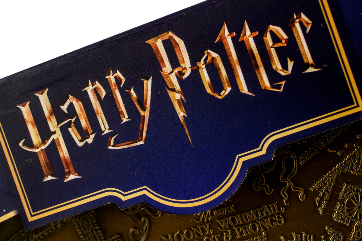 Harry Potter: Marauder's Map Metal Map
