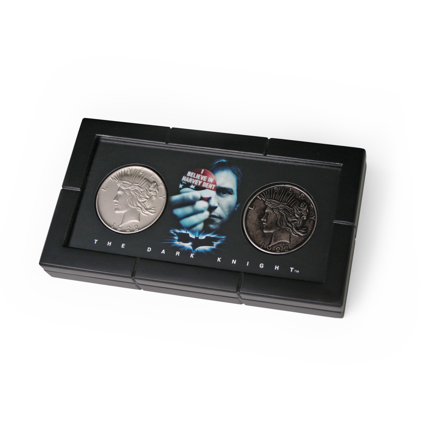 The Dark Knight - Harvey Dent & Two Face Official Coins Display