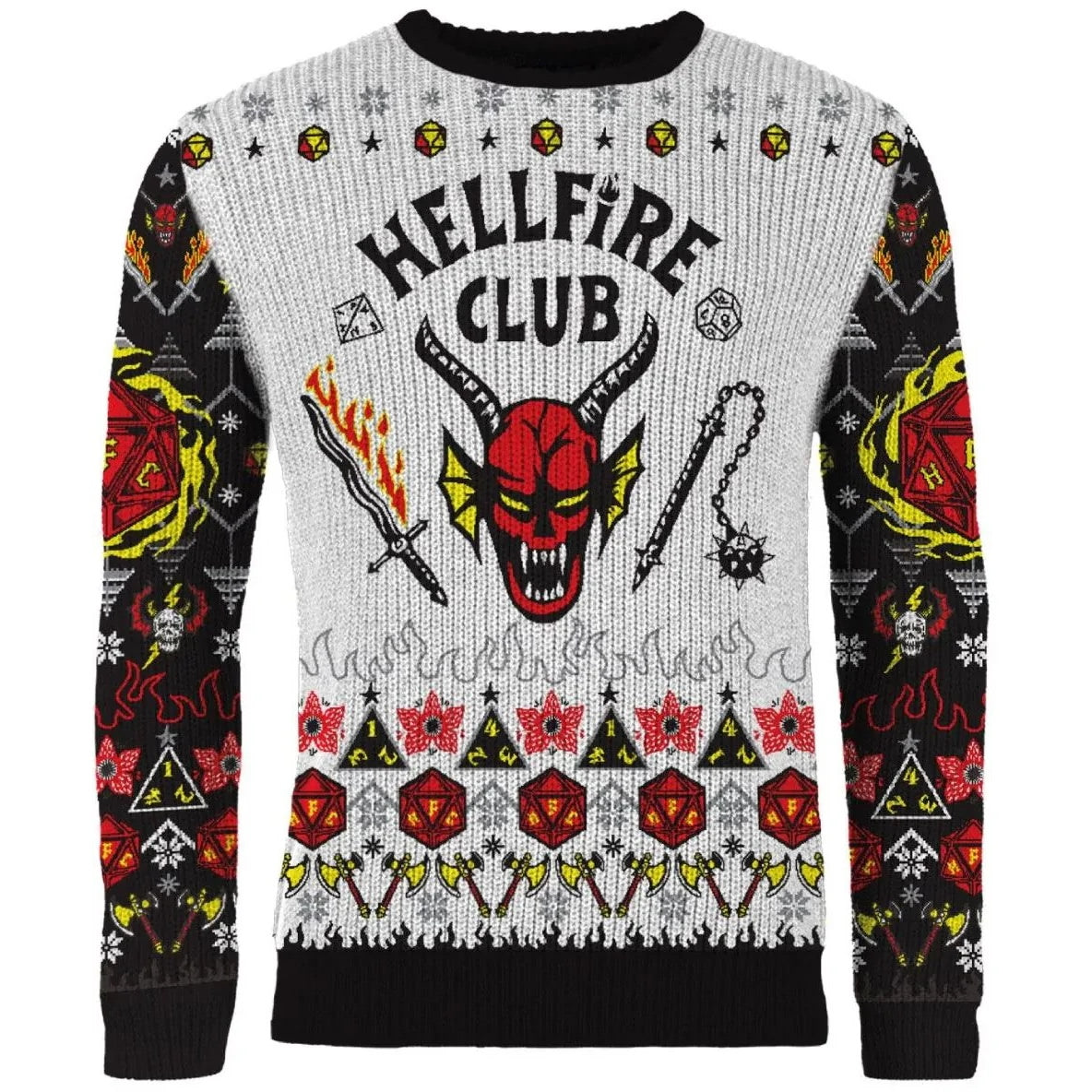 Stranger Things: Hellfire Club Christmas Jumper