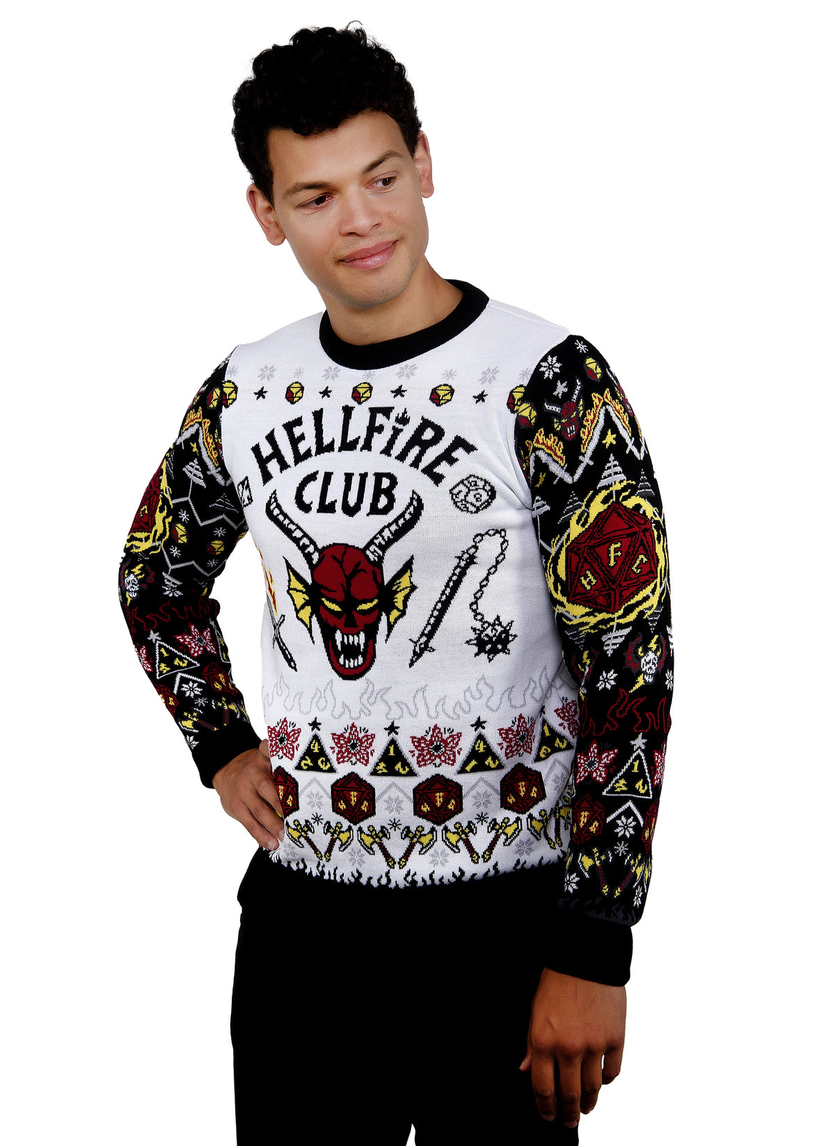 Stranger Things: Hellfire Club Christmas Jumper